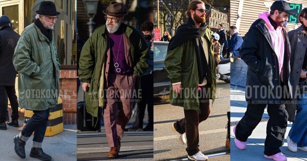 モッズコートの注目コーデから学ぶ着こなしのコツ