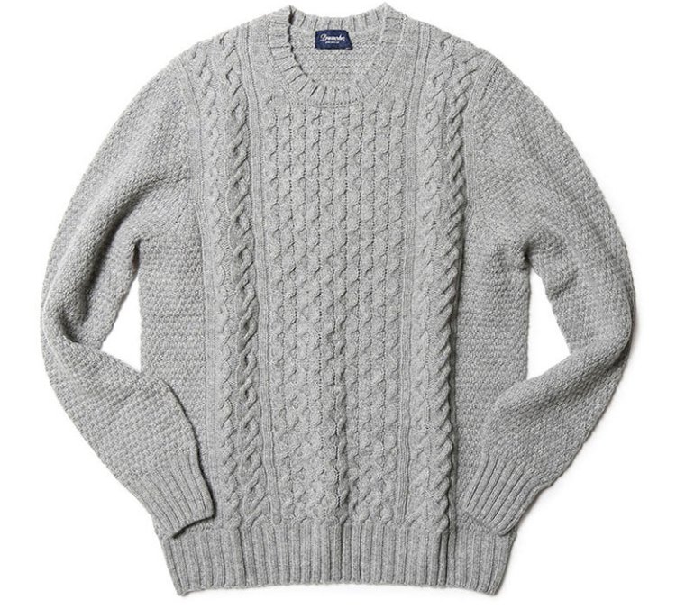 Recommended brand of cable knitwear: 7.