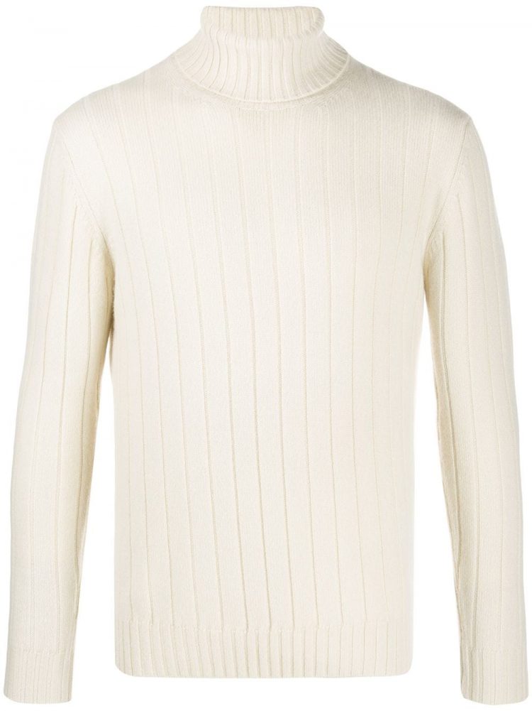 LARDINI Turtleneck Knit