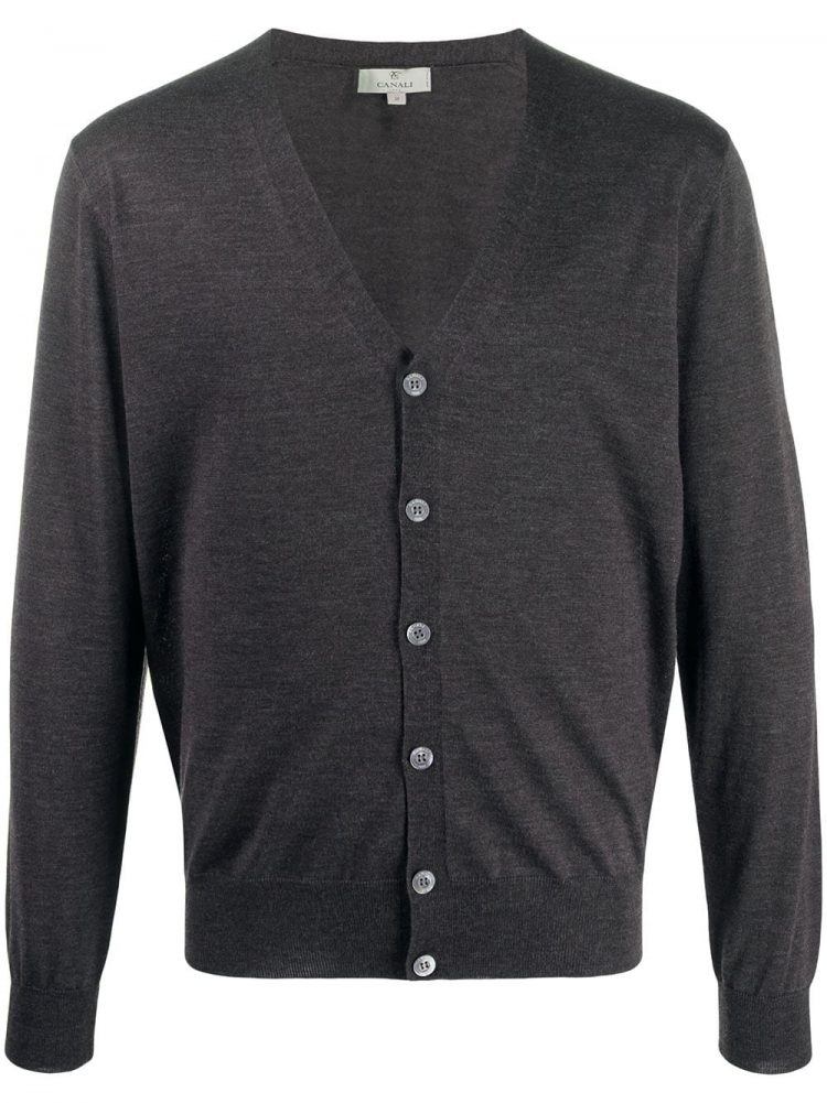 CANALI Gray Knit
