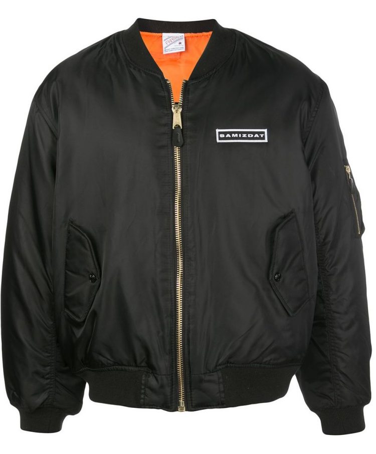 YANG LI Logo Bomber Jacket