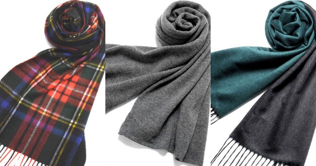 9 Cashmere Scarf Recommendations! Introducing brands suitable for adult men by category.