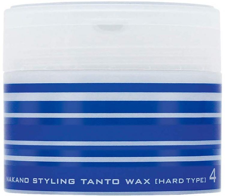 The recommended styling product for this naturally permed hairstyle is ▶︎ "Nakano Tanto N Wax 4 Hard Type 90g"