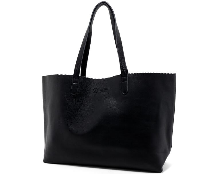 GANZO Leather tote bag