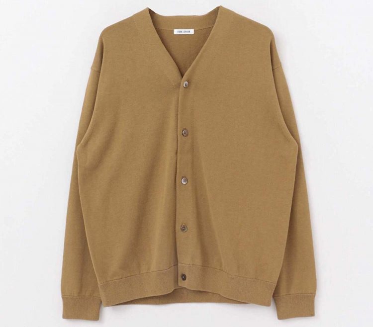 The beautiful texture of gas cotton is good! "FORK&SPOON Cardigan.