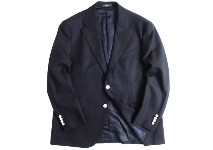 Mackintosh London NEW BRIDGE 2B Blazer Jacket" combines the natural texture and functionality of natural materials.