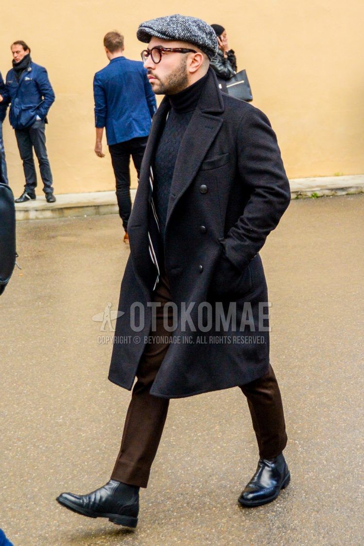 黒ニット コーデ メンズ特集 定番であり旬でもあるマスターピースで着こなしを格上げ メンズファッションメディア Faoswalim ページ 6faoswalim 男前研究所 ページ 6