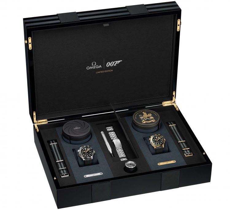 ベストセラーを記録したジェームズ・ボンド限定モデルの時計がグローブトロッター社のスーツケースに収められ再登場！