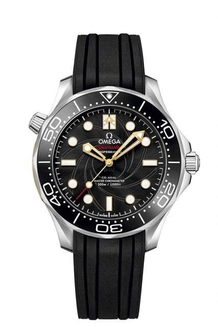 Seamaster Diver 300M James Bond Limited Edition Set" available in two luxurious colors: silver and gold