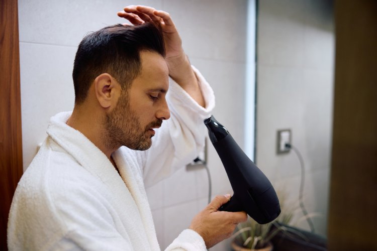 How to set a short-cropped hair