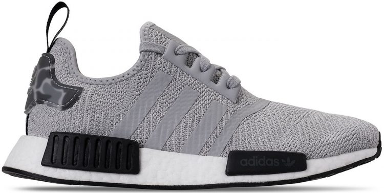 adidas "NMD R1" gray sneakers
