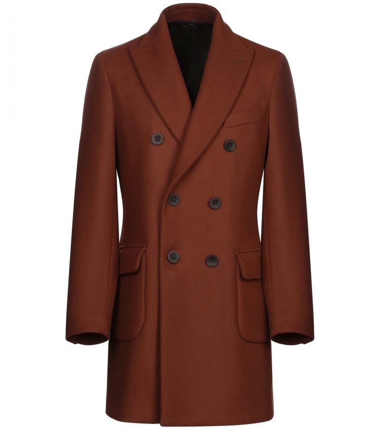 HEVÒ Brown Chester Coat