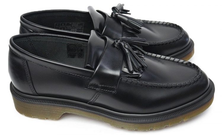 Recommended brand of tassel loafers: "Dr. Martens
