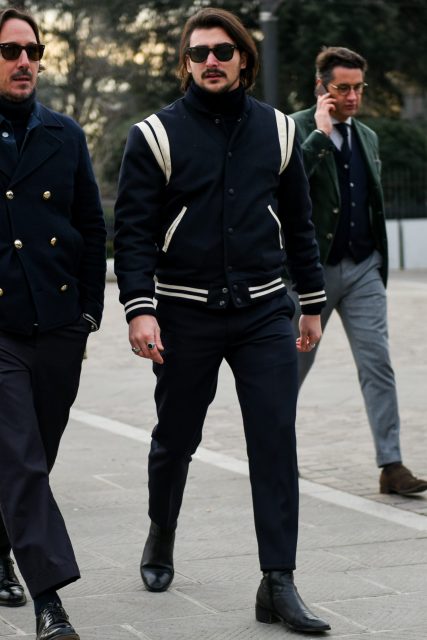 Is " stadium jackets," with their sporty and mischievous look, also a hot item?