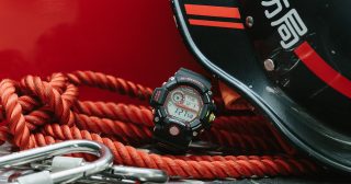 「G-SHOCK×緊急消防隊」“タフネス”を共通項に掲げたコラボレーションモデル「GW-9400NFST」が登場！