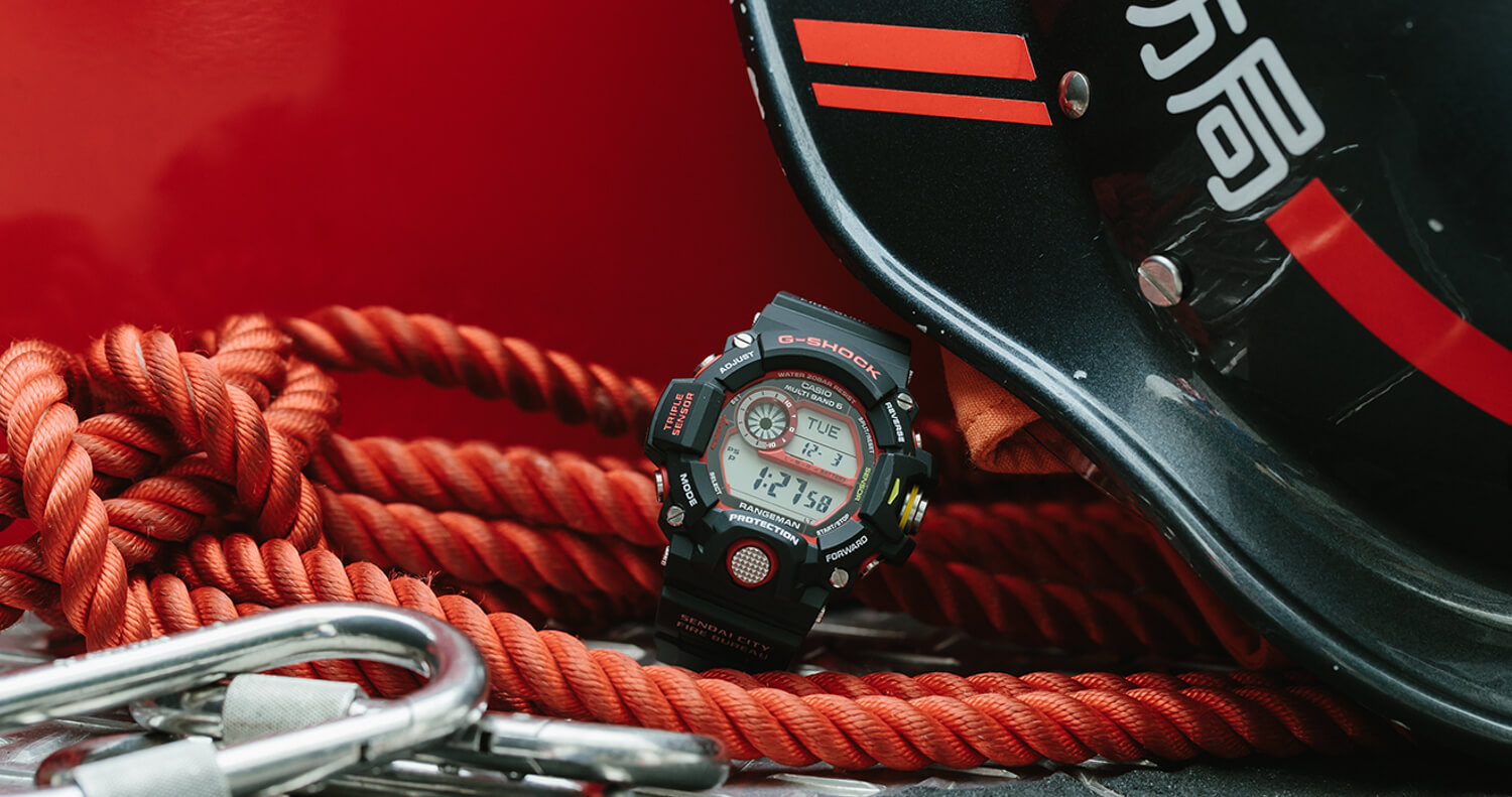 G-SHOCK×緊急消防隊」“タフネス”を共通項に掲げたコラボレーション