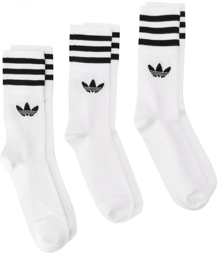 adidas Logo White Socks