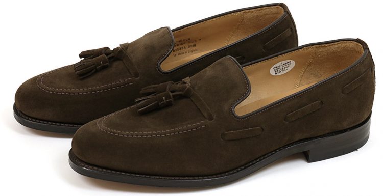 Loake Tassel Loafers Suede shoes