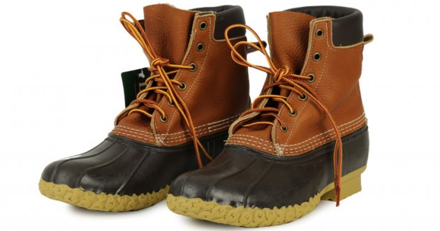What are the three things that L.L.Bean’s famous “Bean Boots” boast?