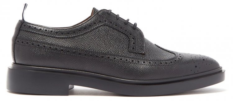 Leather shoes suitable for casual style (2) "Wingtip