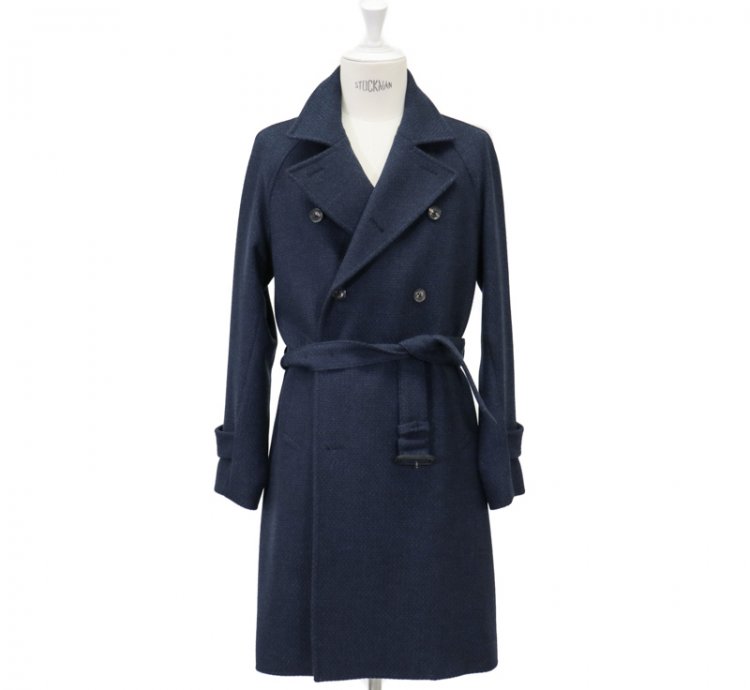 RING JACKET Wool trench coat