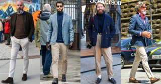 ベージュチノパン コーデ特集 大人カジュアルに仕上げた注目の着こなし アイテムを紹介 メンズファッションメディア Otokomaeotokomae 男前研究所