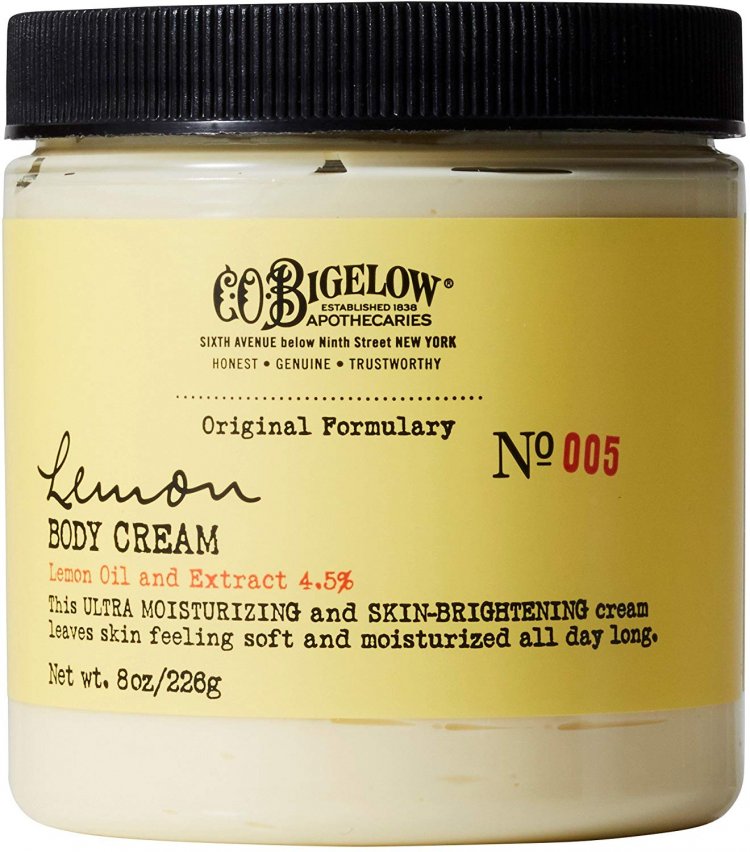 C.O. Bigelow Body Cream Lemon