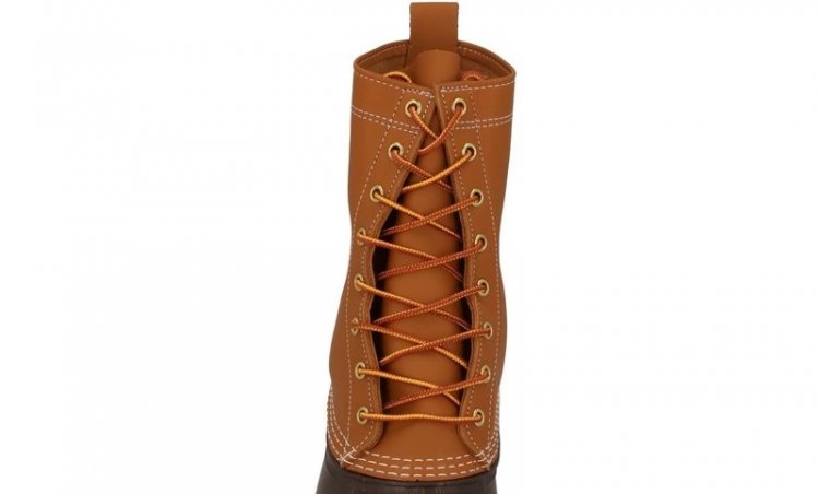 Attraction of Bean Boots (1) "Full-grain leather uppers that combine robustness and design."