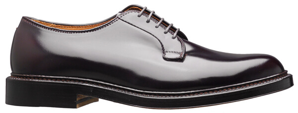 Leather shoes brand (3) "Alden" known for its cordovan leather shoes