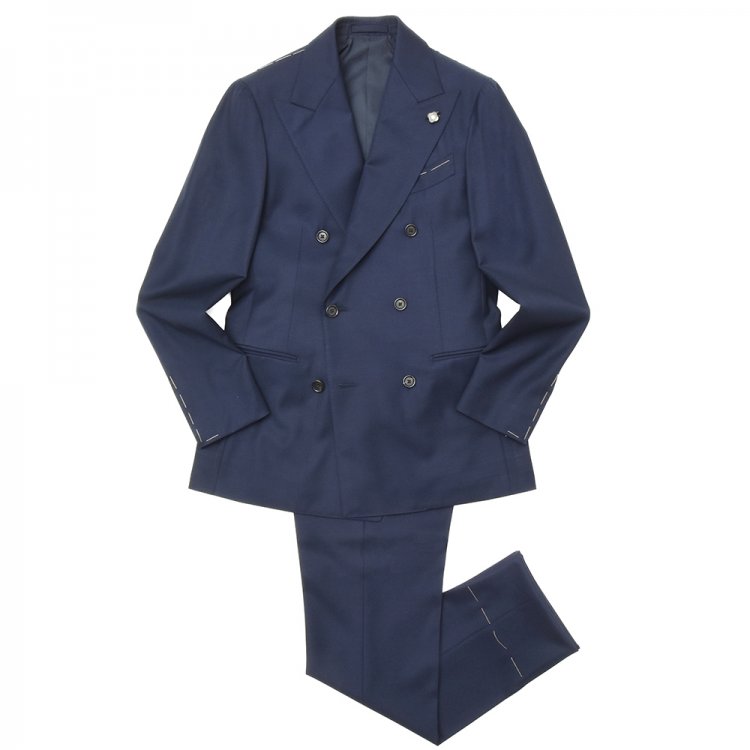 Recommended brand of navy double suits (2) "Lardini