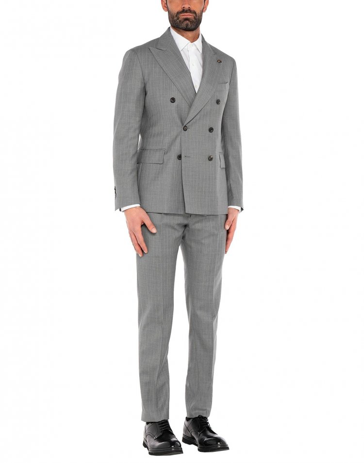 GABRIELE PASINI Gray Suit Double