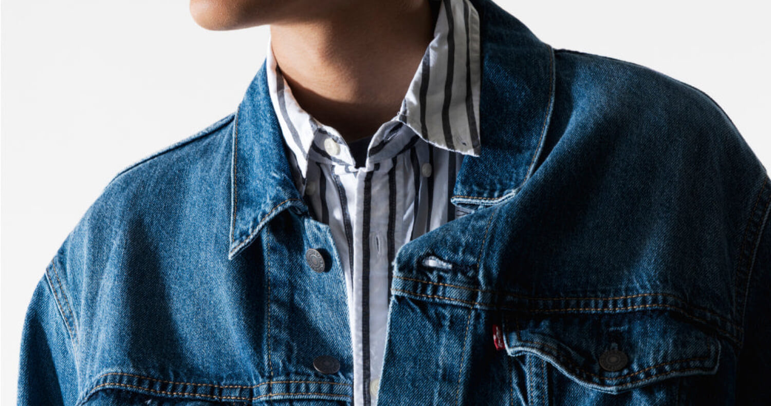 idem loose denim jacket ブラウン loose denim jacket – idem