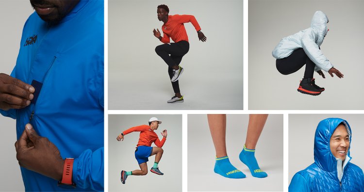 HOKA ONE ONE brand launches its first clothing and accessories collection Men s Fashion Media OTOKOMAE