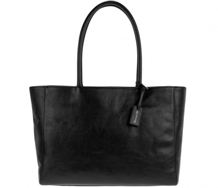 SONNE" leather tote bag that lets you fully enjoy the texture of leather and is very cost-effective