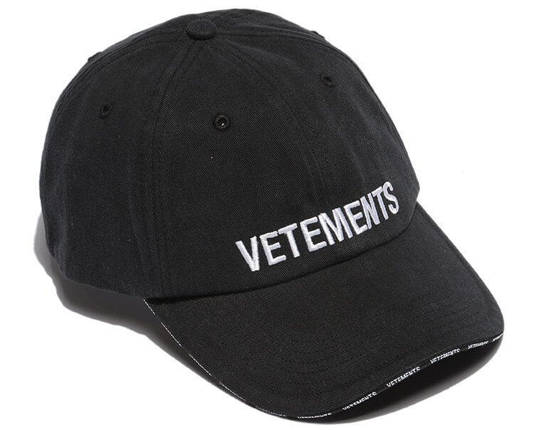 VETEMENTS(ヴェトモン)キャップ
