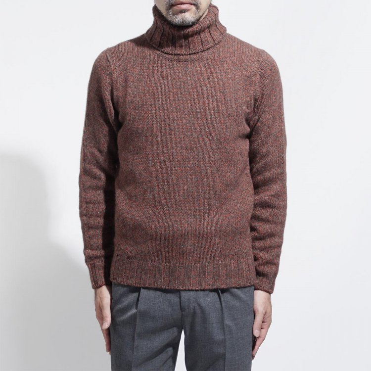 LARDINI Brown Knit
