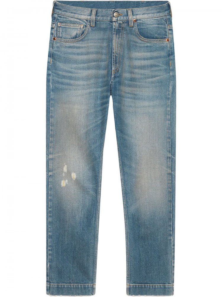 GUCCI Damaged Jeans