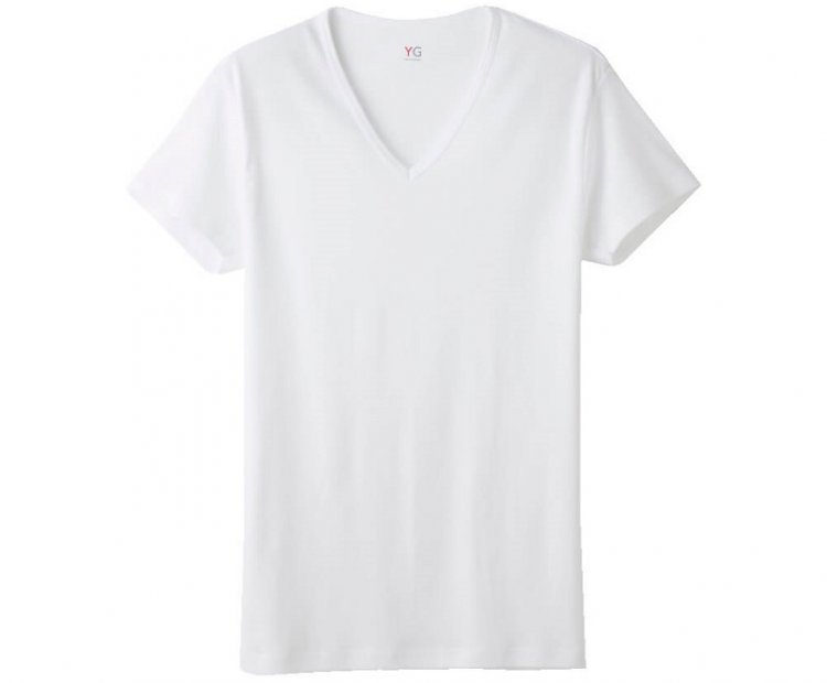 All-season type men's innerwear (1) "gunze V-neck T-shirt