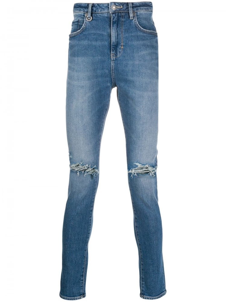 NEUW Damaged Skinny Jeans