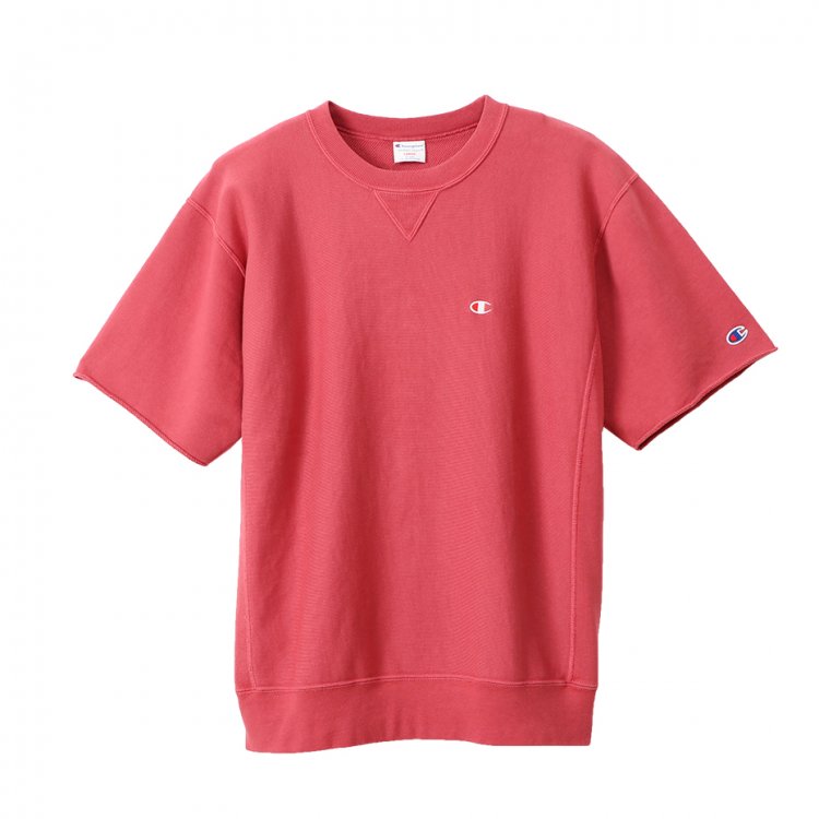 リバースウィーブハーフスリーブクルーネックスウェットシャツ(10oz) 20SS／C3-R009