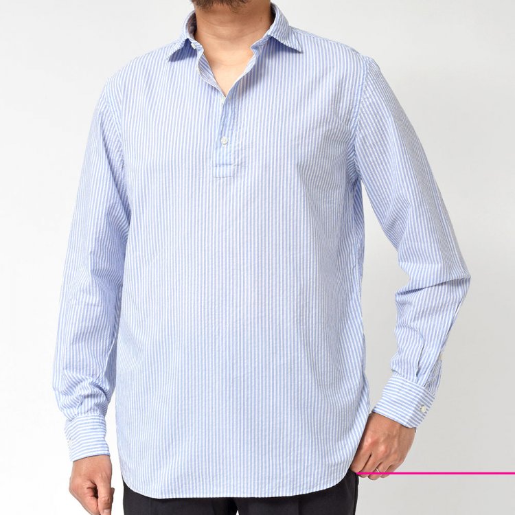 ストライプシャツ コーデ特集 メンズの精悍な着こなしからビジネススタイルの参考にしたいジャケットスタイルまで紹介 メンズファッションメディア Iicf ページ 5iicf 男前研究所 ページ 5