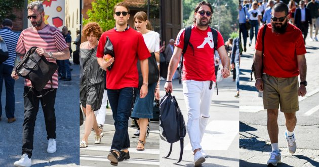 赤Tシャツ コーデ メンズ特集！ハツラツとした印象を与える大人の着こなし&おすすめアイテムを紹介