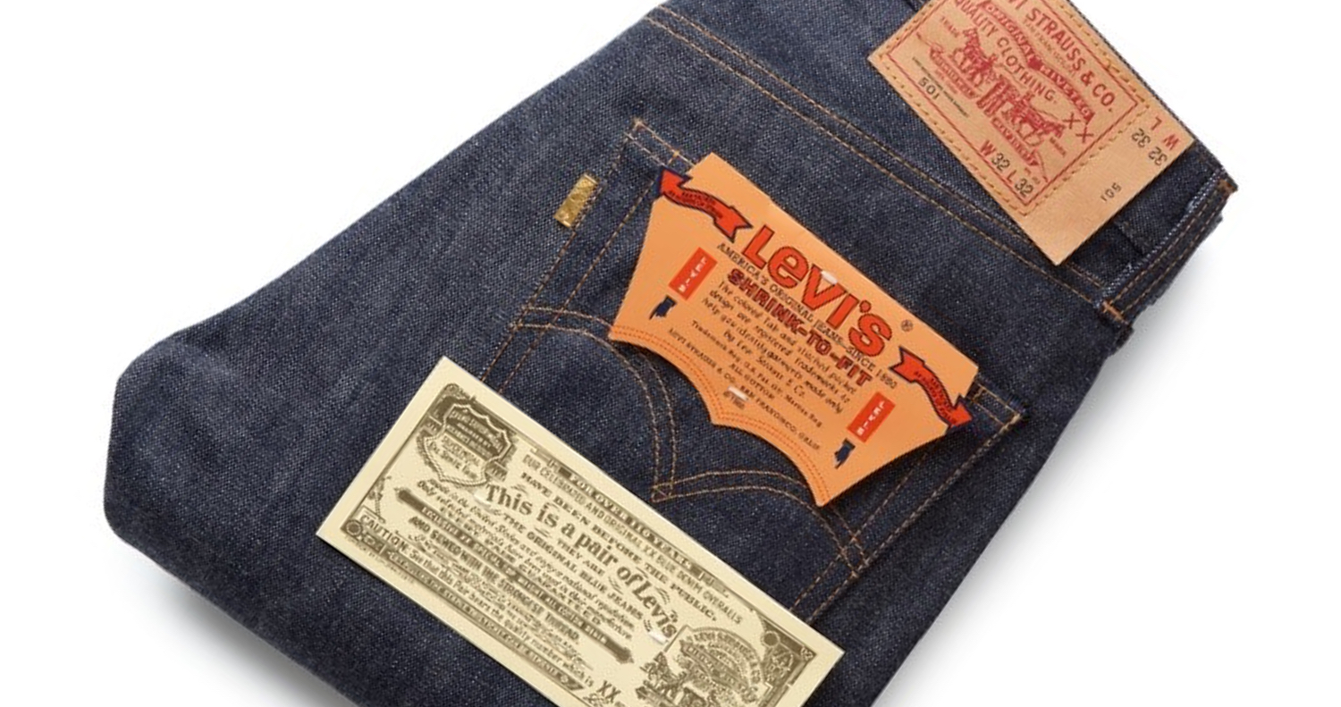Levi's®️ has introduced a unique 501 reissue model with a 