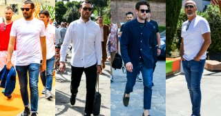 夏の王道コーデ 白t ジーンズ が洒落て見える5の着こなし術とは メンズファッションメディア Iicfiicf 男前研究所