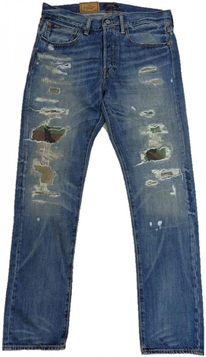 Polo Ralph Lauren Damaged Jeans