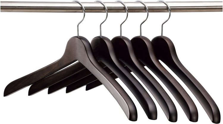 Recommended shirt hanger (1) "Nakata Hanger Wooden Shirt Hanger