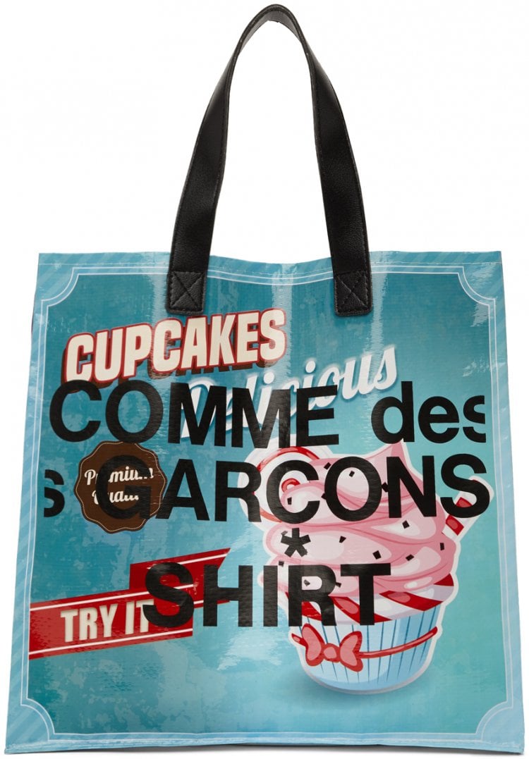Comme des Garçons Shirt(コム デ ギャルソン シャツ) マルチカラー Cupcakes ショッピング トート