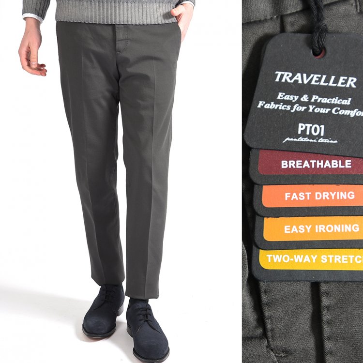 TRAVELLER" is a "harmony of multi-functional materials and usable pockets.