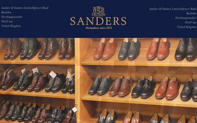 歴史と伝統に裏打ちされた英国の名門ブランド「SANDERS(サンダース)」