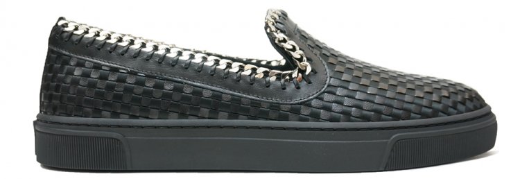 Intrecciato sneakers aimed for summer (2) "LOUIS LEEMAN Intrecciato Slip-On